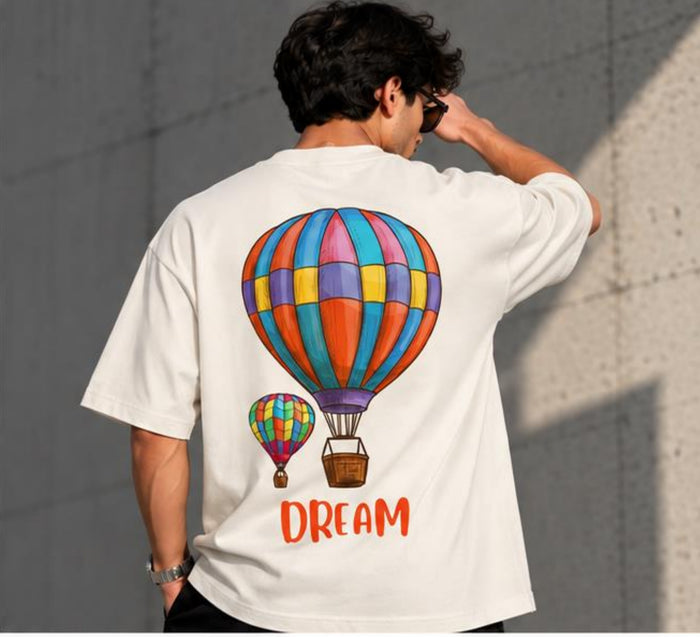 DREAM Oversized Tee — Off White — alternate view