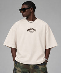 SELINX Sincere Club Off-White Oversized T-Shirt view 2
