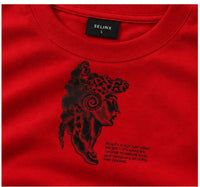 CREATE YOUR REALITY Oversized Tee — Red view 3