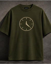 INSPIRATION Oversized Tee — Olive view 3